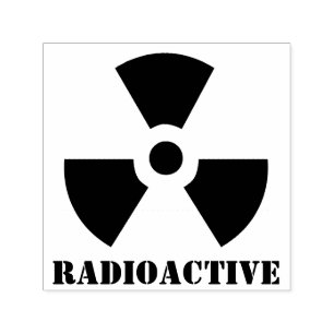 Radioactive Symbol Self-inking Stamp
