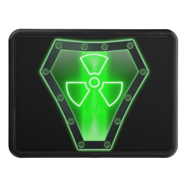 Radioactive Trailer Hitch Cover (Front)