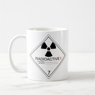 Radioactive Transport Plate Mug