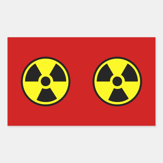 Radioactive Two Sticker (Front)