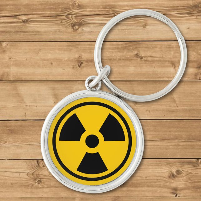 Radioactivity Warning Keychain (Creator Uploaded)