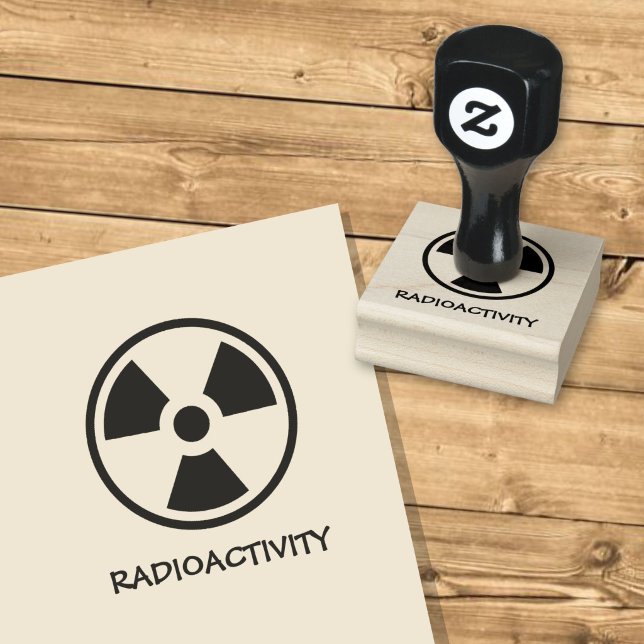 Radioactivity Warning Rubber Stamp (Creator Uploaded)