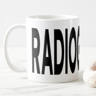 Radiographer Wraparound Typography Coffee Mug
