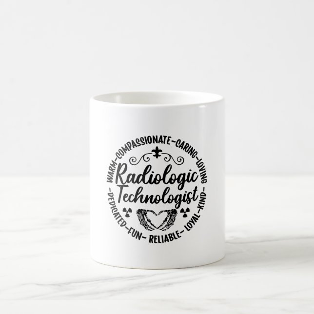 Radiologic Technologist Nurse Xray Radiology Tech Coffee Mug (Center)
