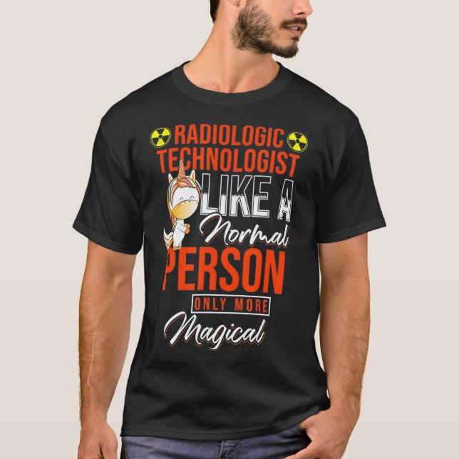 Radiologic Technologist Rad Tech Magical Radiology T-Shirt (Front)