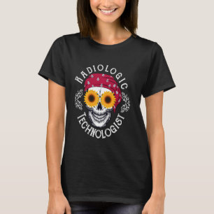 Radiologic Technologist Rad Tech Week Pirate Skull T-Shirt