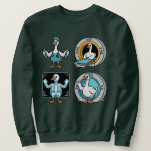 Radiologic Technologist Silly Goose , Funny X-Ray Sweatshirt