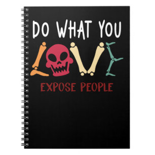 Radiologist Humour Skeleton Xray Funny Radiology Notebook