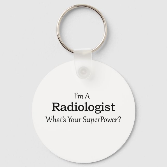 Radiologist Keychain (Front)