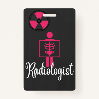 Radiologist Name Badge