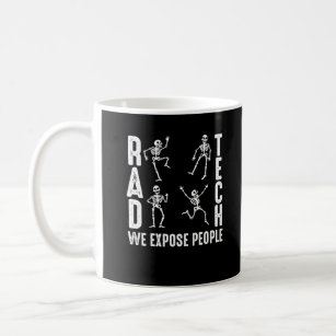 Radiologist Skeletons Xray Funny Radiology Coffee Mug