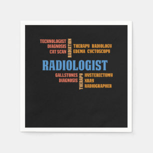 Radiologist Technologist Radiology Xray Diagnosis  Napkin