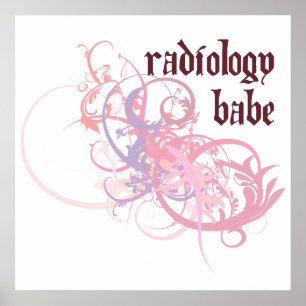 Radiology Babe Poster