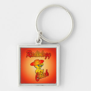 Radiology chick #5 keychain