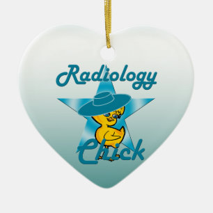 Radiology Chick #7 Ceramic Ornament
