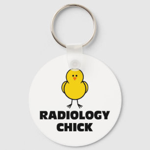 Radiology Chick Keychain