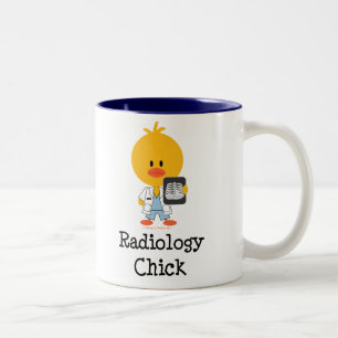 Radiology Chick Mug
 Two-Tone Coffee Mug