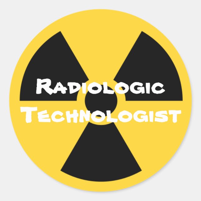 Radiology Classic Round Sticker (Front)