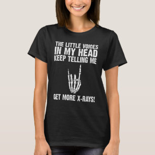 Radiology For Men Women X Ray Skeleton Rad Tech T-Shirt