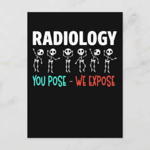 Radiology Humor Xray Skeletons Radiologist Postcard