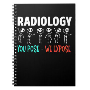 Radiology Humour Xray Skeletons Radiologist Notebook