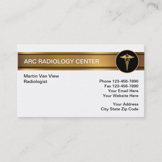 Radiology Business Cards & Profile Cards Zazzle CA