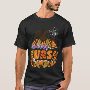 Radiology Nurse Halloween Pumpkin Leopard T-Shirt