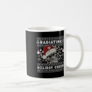 Radiology Radiating Holiday Cheer X-ray Skeleton C Coffee Mug