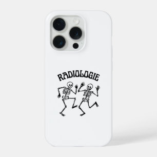 Radiology Skeleton Dance Vintage Humor iPhone 15 Pro Case