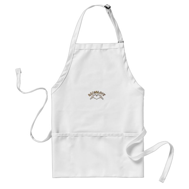 Radiology Skeleton Heart Hands Classic Standard Apron (Front)