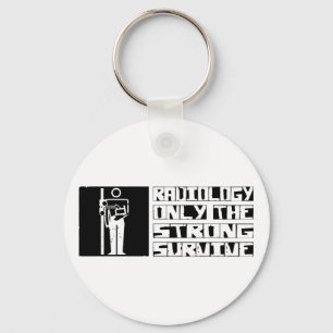 Radiology Survive Keychain