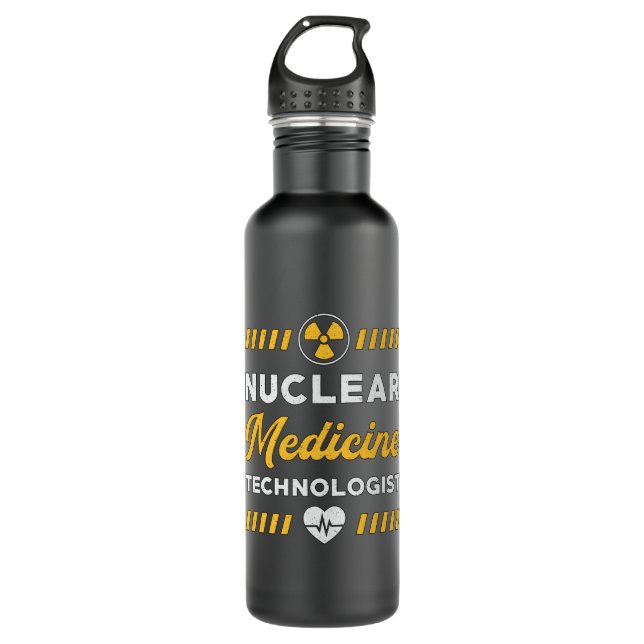 Radiology Tech Nuclear Medicine Technologist Xray 710 Ml Water Bottle (Front)