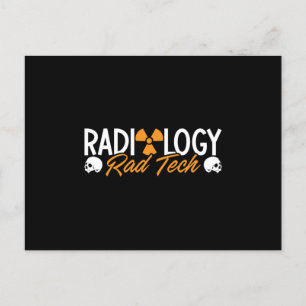 Radiology Tech Rad Medicine Technologist Xray Postcard