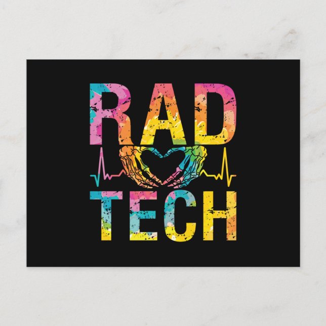 Radiology Tech Rad Tech Medicine Technologist Xray Postcard (Front)