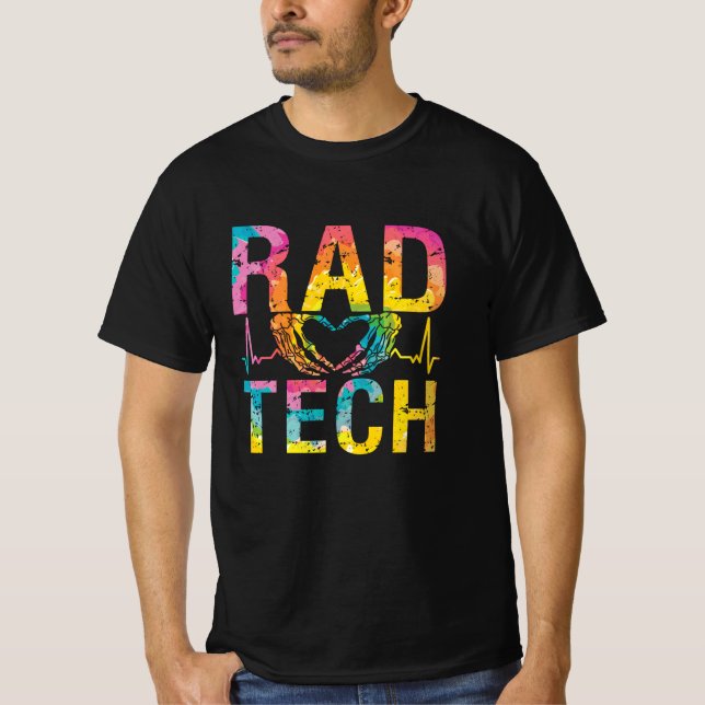 Radiology Tech Rad Tech Medicine Technologist Xray T-Shirt (Front)