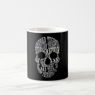 Radiology Tech Rad Tech Skull Technologist Xray Coffee Mug