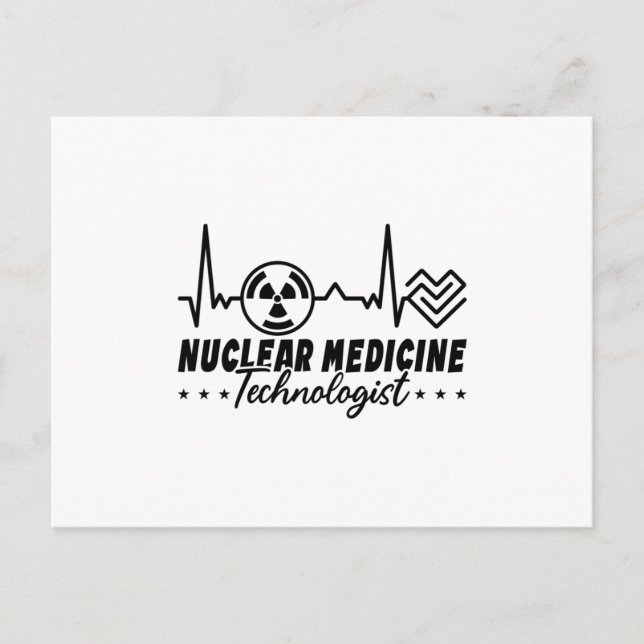 Radiology Tech Xray Nuclear Medicine Technologist Postcard (Front)