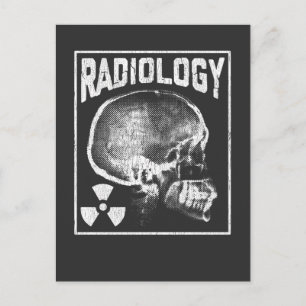 Radiology Technician Skull Xray Technologist Postcard
