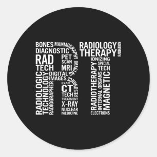 Radiology Technologist Classic Round Sticker