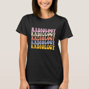Radiology Technologist Groovy Boho Rad Tech T-Shirt