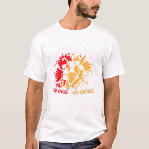 Radiology You Pose We Expose Dancing Skeleton R-Ra T-Shirt