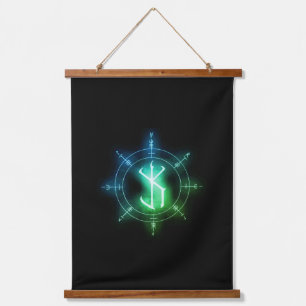 Radionic Rune Art: Vril Amplifier. Hanging Tapestry