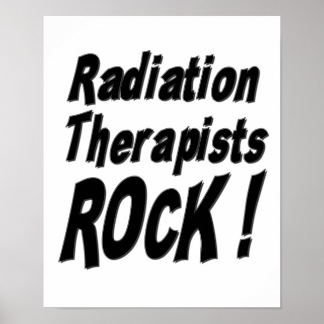 Radiothérapie Rock! Impression de l'affiche (Devant)