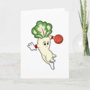 Radish at Basketball Sports Card