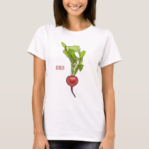 Radish cartoon illustration T-Shirt