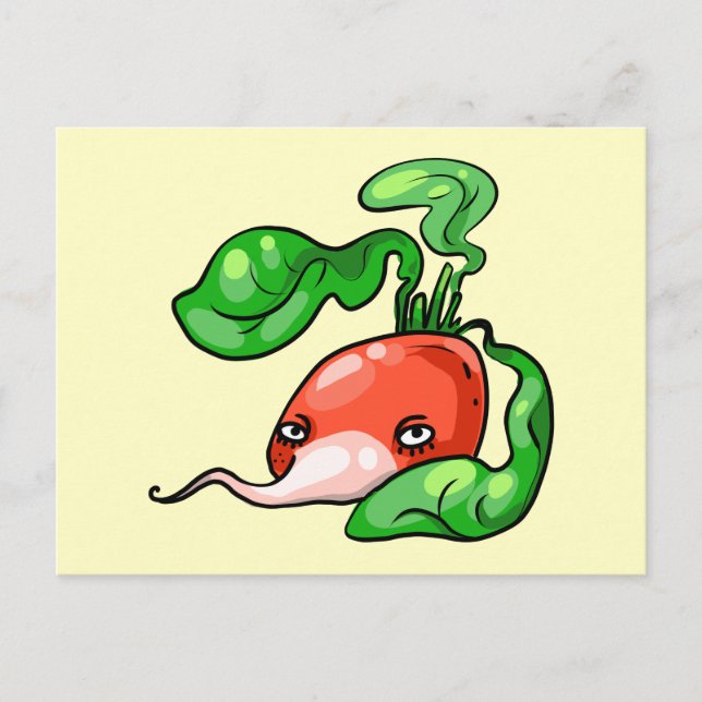 radish postcard (Front)