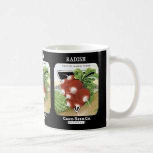 Radish Seed Packet Label Coffee Mug