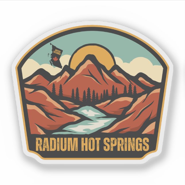 Radium Hot Springs, British Columbia (Front)