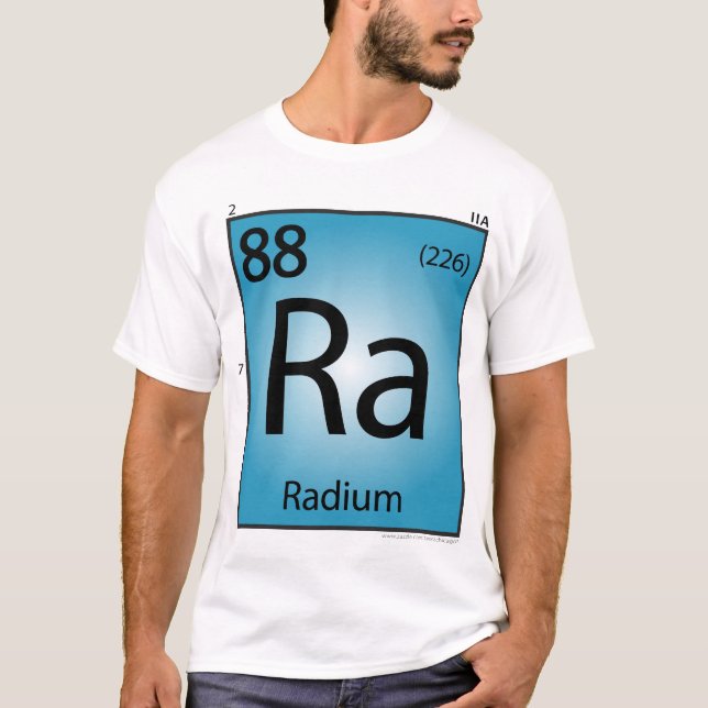 Radium (Ra) Element T-Shirt - Front Only (Front)