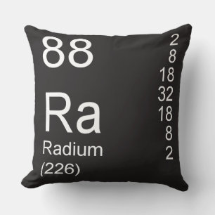 Radium Throw Pillow